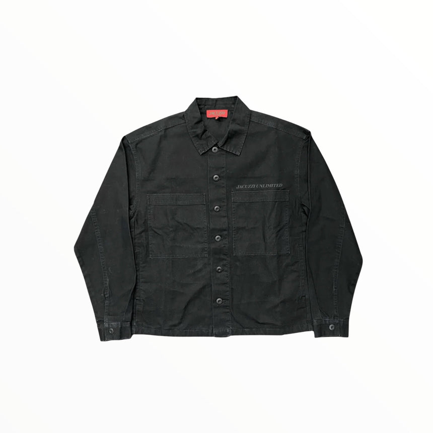 Jacuzzi I Love You Jacket - Black - Spin Limit Boardshop