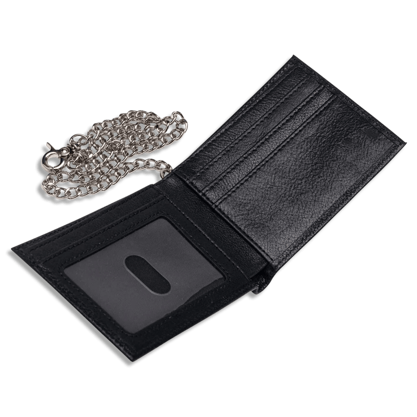 Jacuzzi PU Chain Leather Wallet - Spin Limit Boardshop