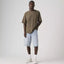 Levi's 470 Baggy Denim Short - Light Wash - Spin Limit Boardshop