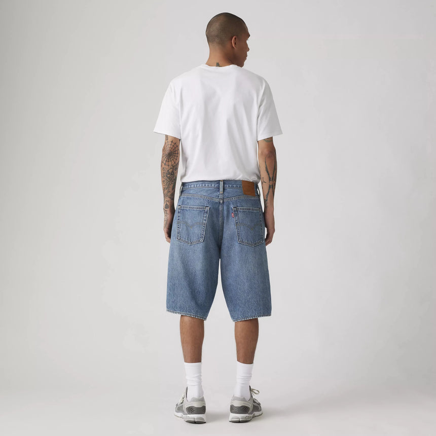 Levi's 478 Baggy Short My Frequency - Blue - Spin Limit Boardshop