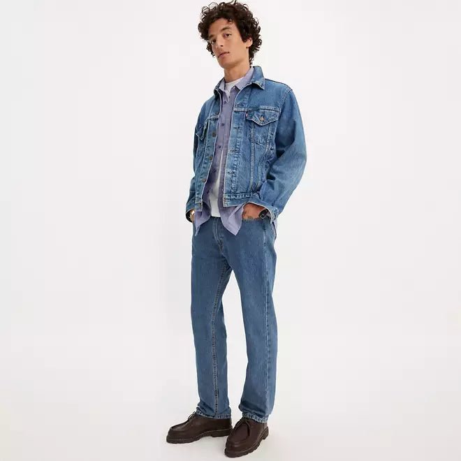 Levi's 505 Regular Straight 4891 - Medium Stonewash - Spin Limit Boardshop