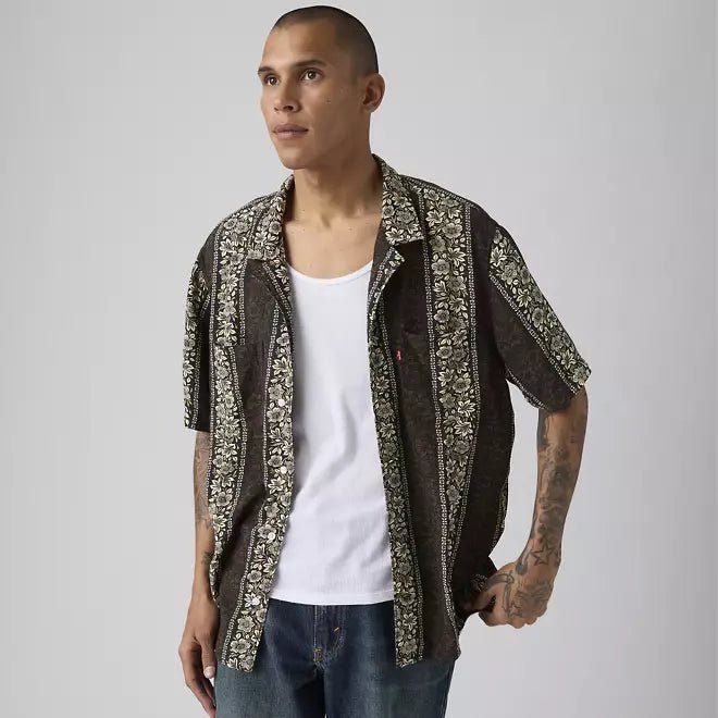 Levi's Classic Camper Woven - Milas Floral Stripe - Spin Limit Boardshop