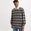 Levi's Classic Rugby Stripe Polo - Grey - Spin Limit Boardshop