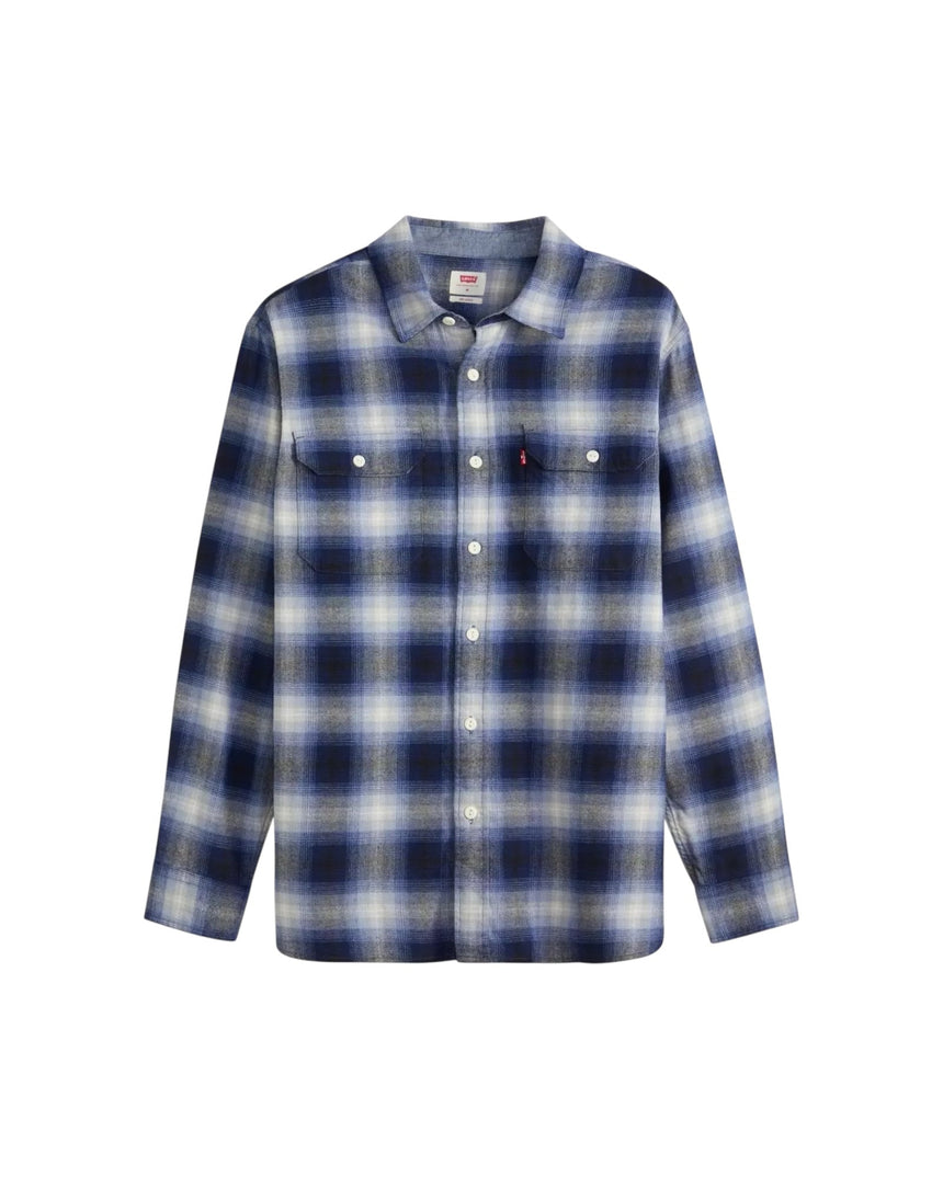 Levi's Classic Worker Jericho Shirt - Blue Depths - Spin Limit Boardshop