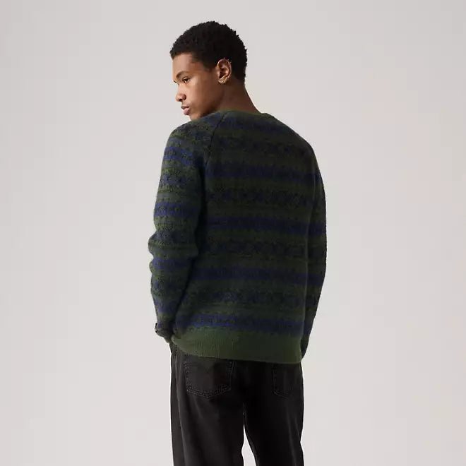 Levi's Presidio Raglan Sweater Ewan - Green - Spin Limit Boardshop