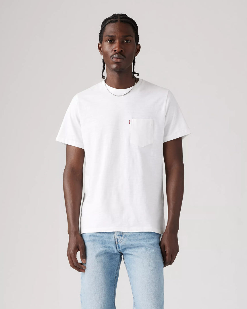 Levi's Standard Pocket Tee 0162 - White - Spin Limit Boardshop