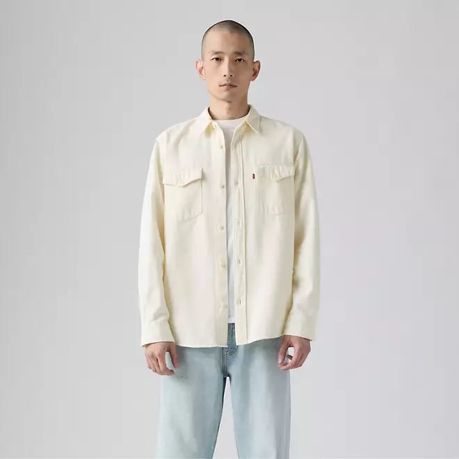 Levi's Western Fresh Shirt - White - Spin Limit Boardshop