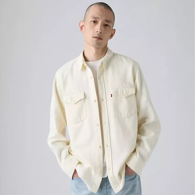 Levi's Western Fresh Shirt - White - Spin Limit Boardshop