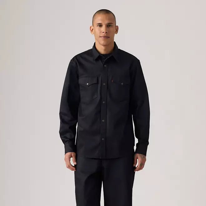 Levi's Western Tiebout Shirt - Black - Spin Limit Boardshop