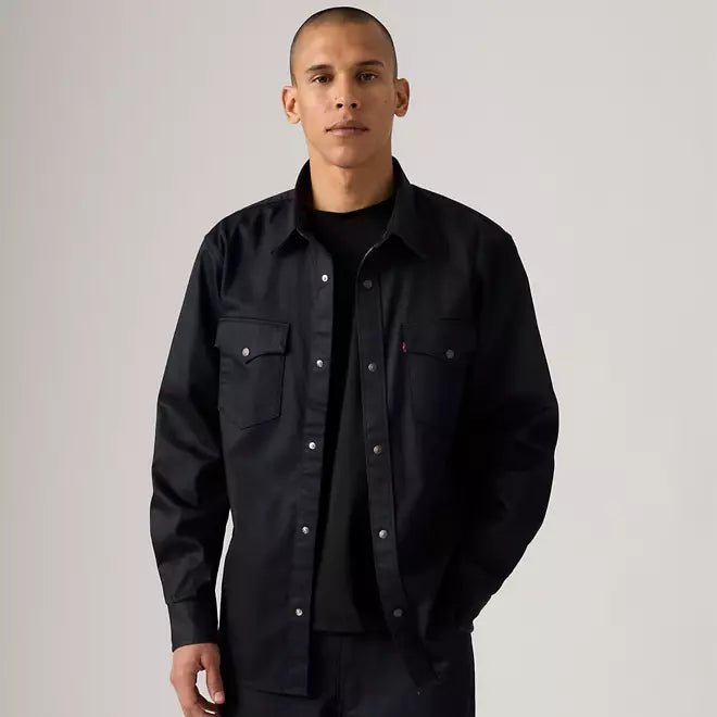 Levi's Western Tiebout Shirt - Black - Spin Limit Boardshop