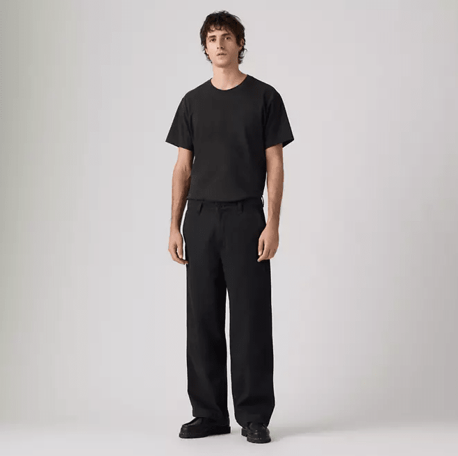 Levi's XX Chino Baggy II 0003 - Mineral Black - Spin Limit Boardshop