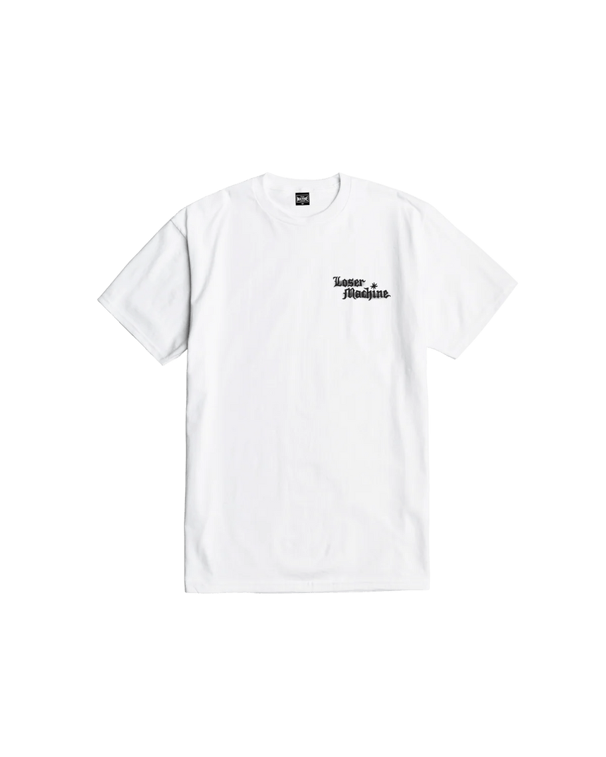 Loser Machine Beloved Tee - White - Spin Limit Boardshop