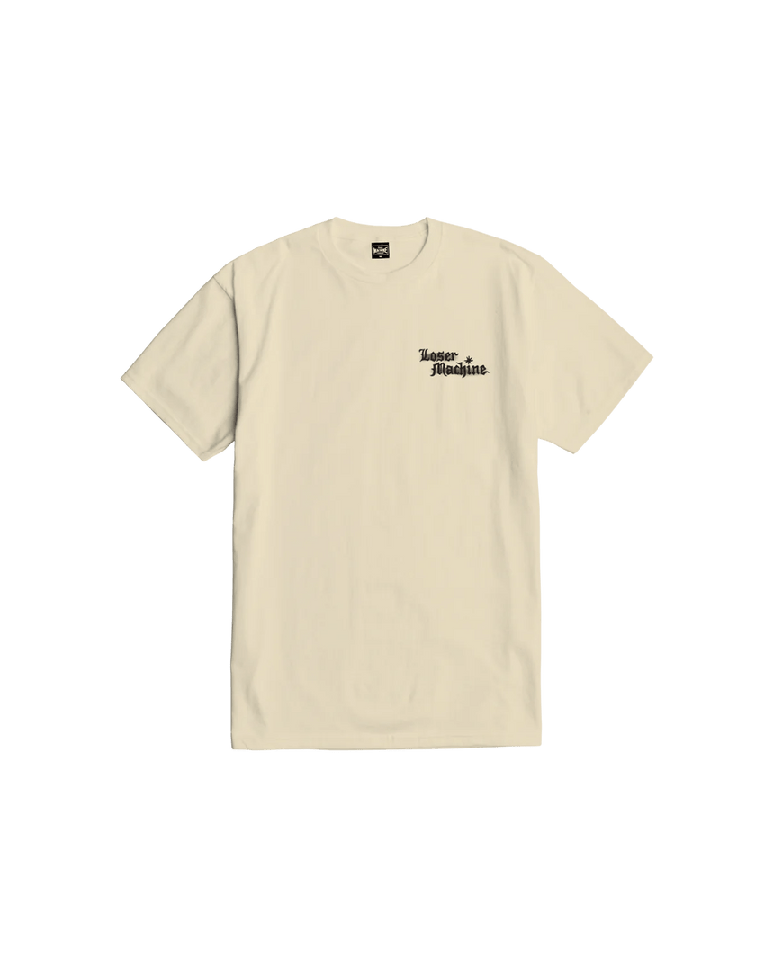 Loser Machine City Life Tee - Cream - Spin Limit Boardshop