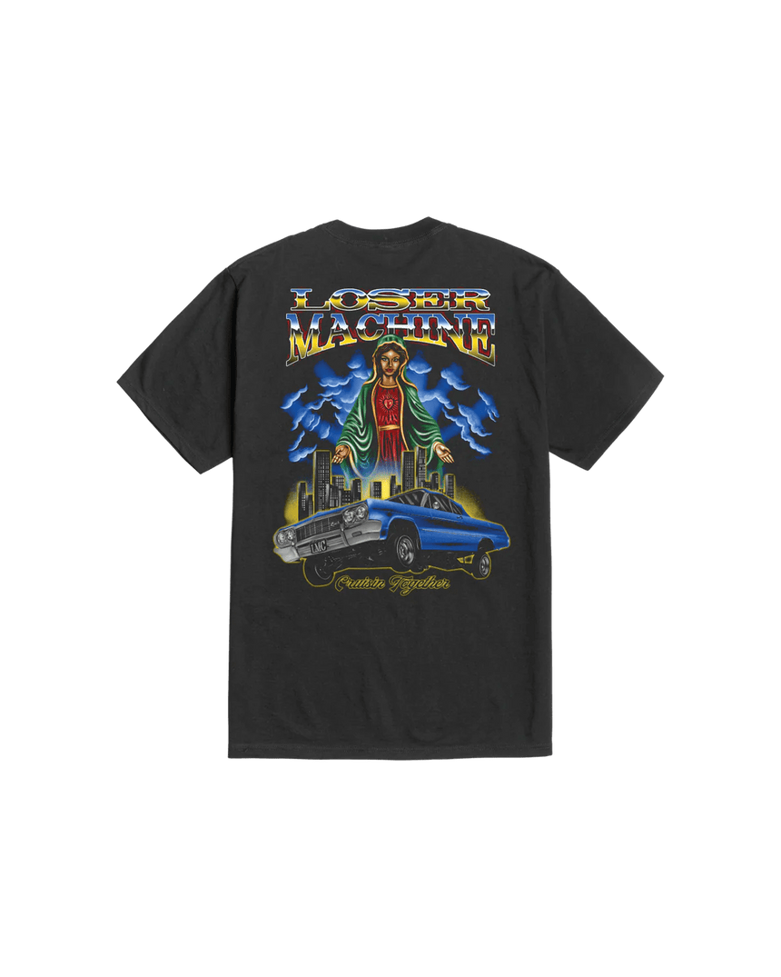 Loser Machine Cruising Together Tee - Black - Spin Limit Boardshop