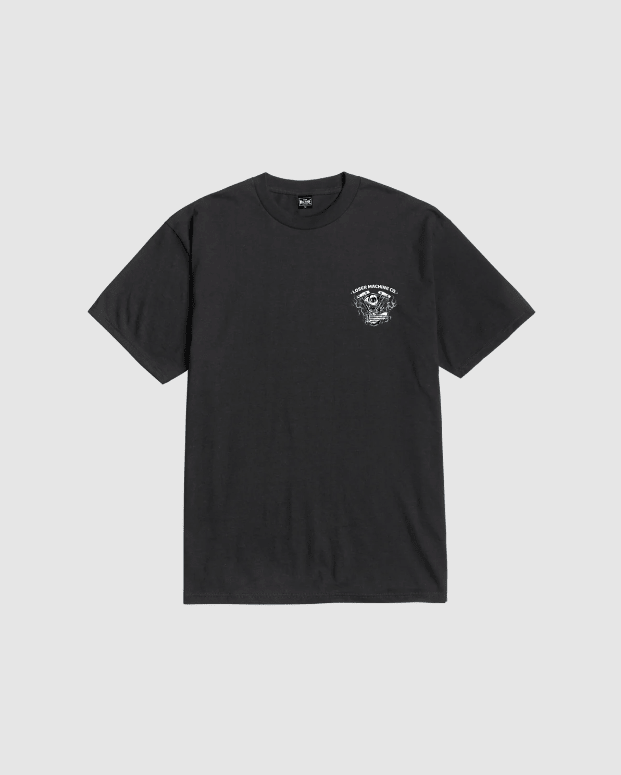 Loser Machine Eagles Nest Tee - Black - Spin Limit Boardshop