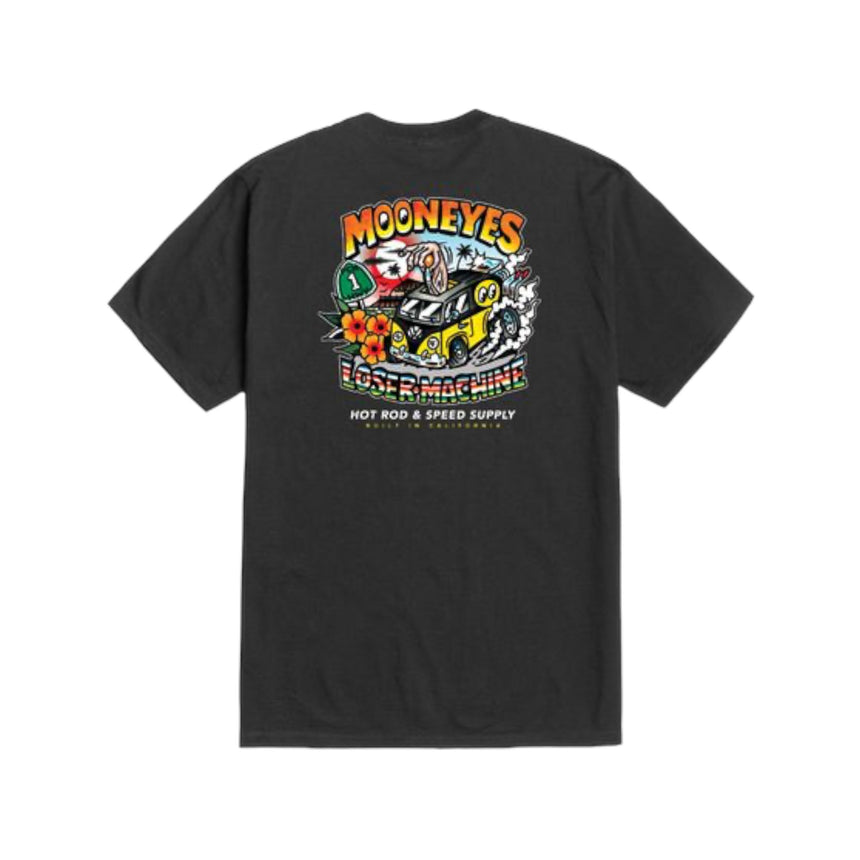 Loser Machine Econo - Hauling Tee - Black - Spin Limit Boardshop