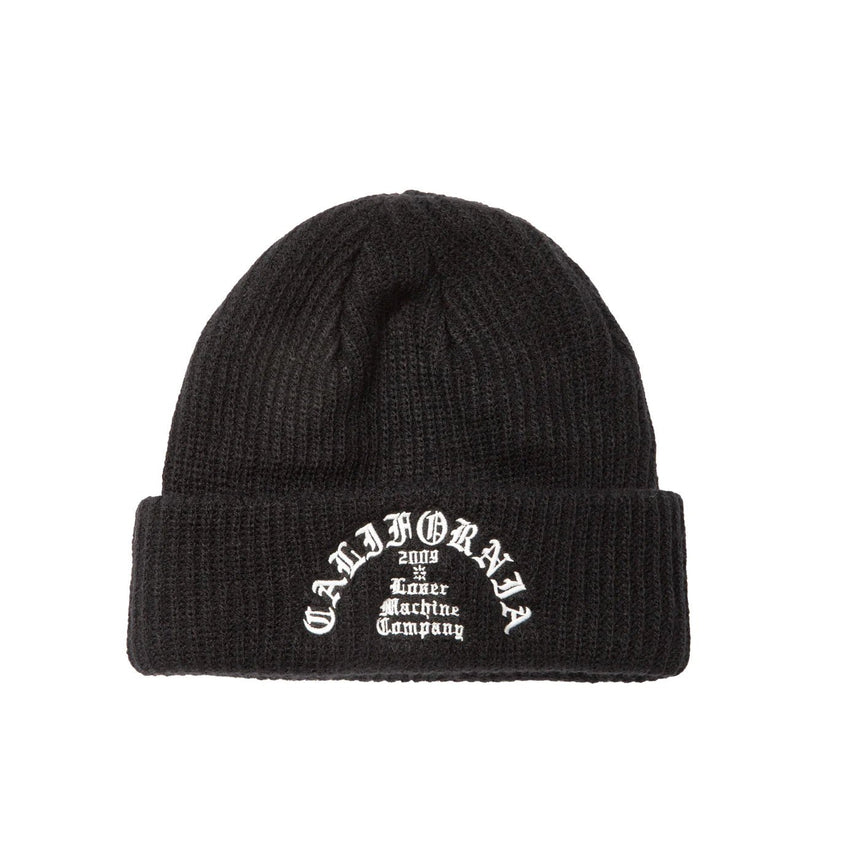 Loser Machine Fanatic Beanie - Black - Spin Limit Boardshop