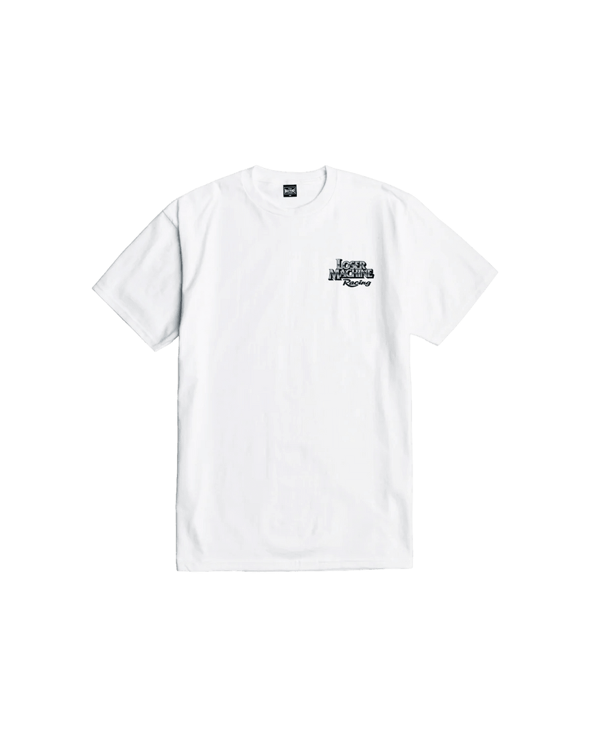 Loser Machine Hot Foot Tee - White - Spin Limit Boardshop