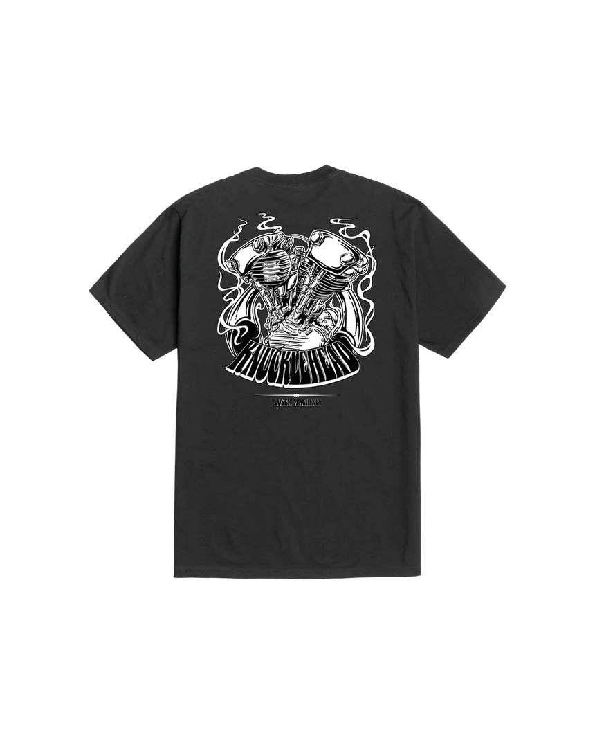 Loser Machine Knuckle Trip Tee - Black - Spin Limit Boardshop