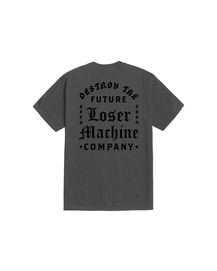 Loser Machine Revoke Tee - Vintage Black - Spin Limit Boardshop