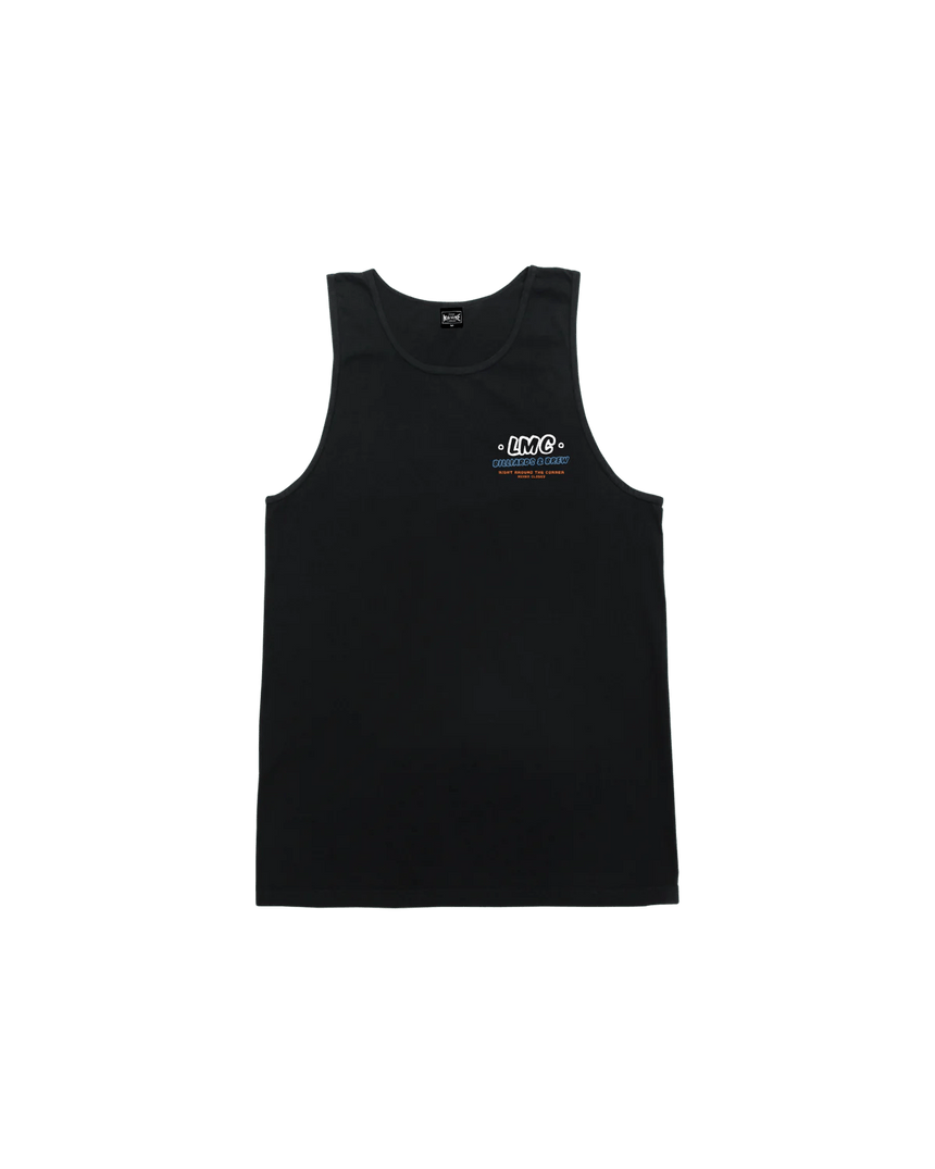 Loser Machine Ringer Club Tank - Black - Spin Limit Boardshop