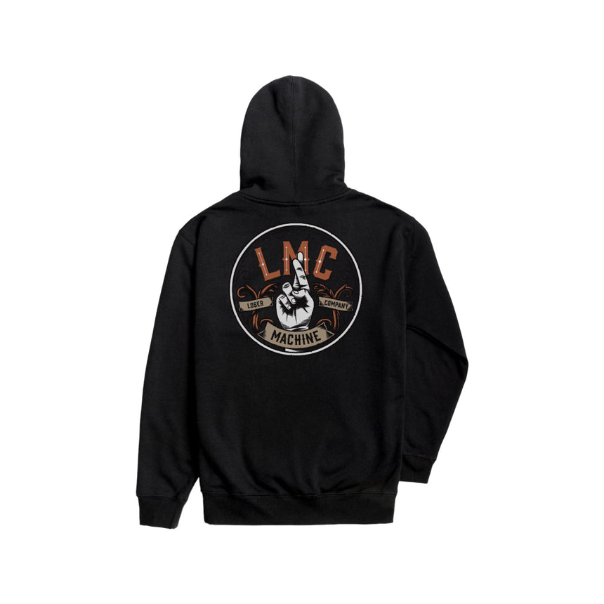 Loser Machine Royal Order Po hoodie - Black - Spin Limit Boardshop