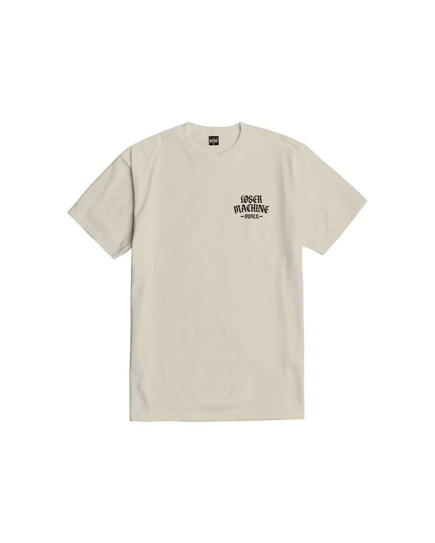 Loser Machine Sinners Tee - Cream - Spin Limit Boardshop