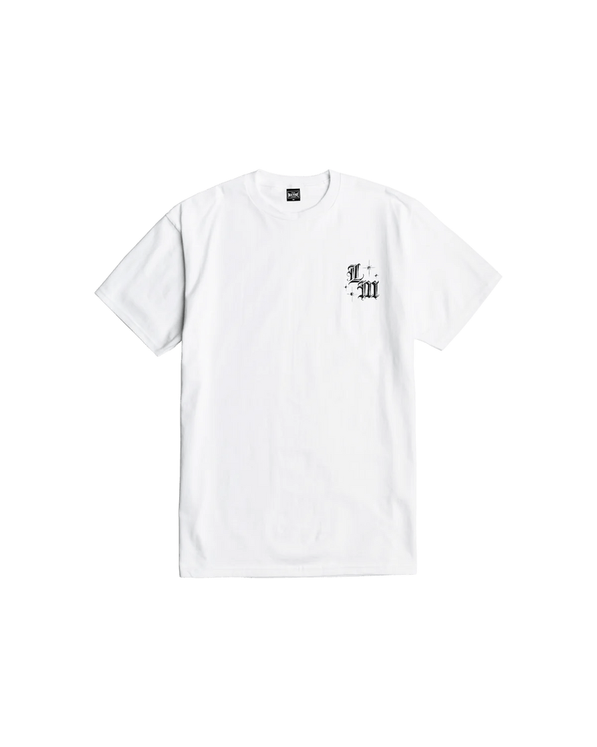 Loser Machine South Bound Tee - White - Spin Limit Boardshop