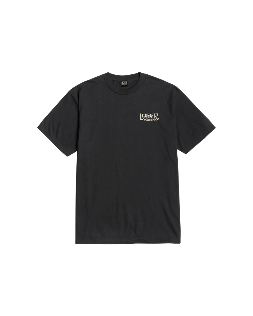 Loser Machine Tranquility Tee - Black - Spin Limit Boardshop