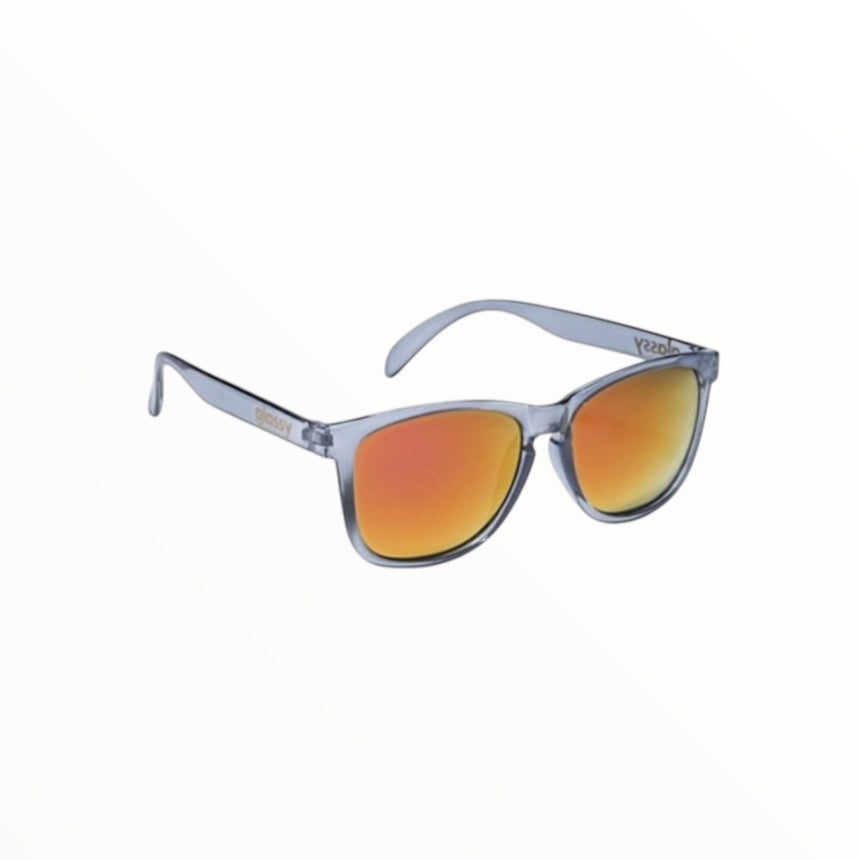 Lunette Glassy Deric Polarized - Clear Grey\Red Mirror - Spin Limit Boardshop