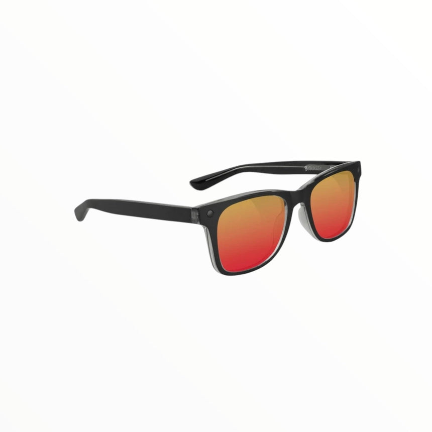 Lunette Glassy Harper Premium Polarized - Matte Blackout\Red Mirror - Spin Limit Boardshop