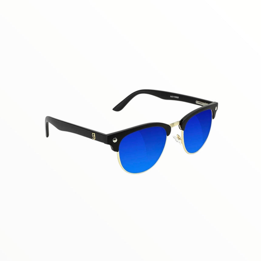Lunette Glassy Morrison Polarized - Black\Blue Mirror - Spin Limit Boardshop