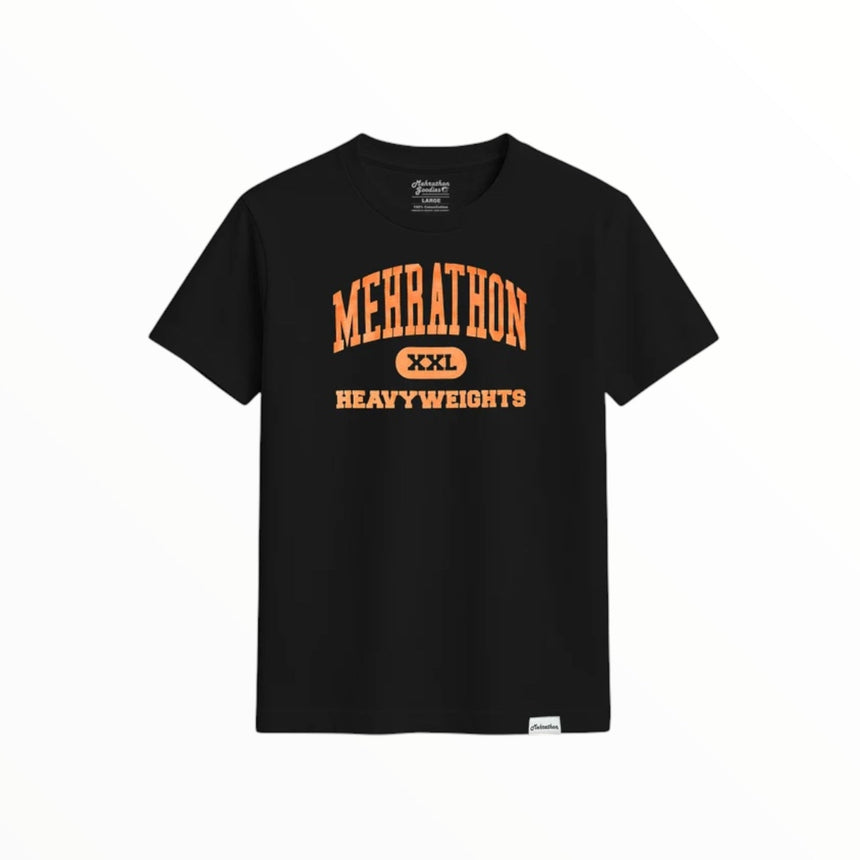 Mehrathon Heavy Weights Tee - Black - Spin Limit Boardshop