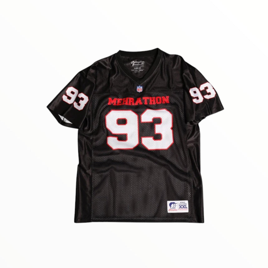 Mehrathon On Field Football Practice Jersey Tee - Black - Spin Limit Boardshop