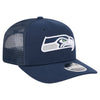 New Era NFL Seatle Seahawk 970 Stretch Snap Trucker - Navy