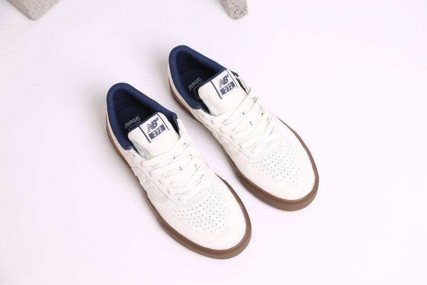 New Balance Numeric 272 - White Brown - Spin Limit Boardshop