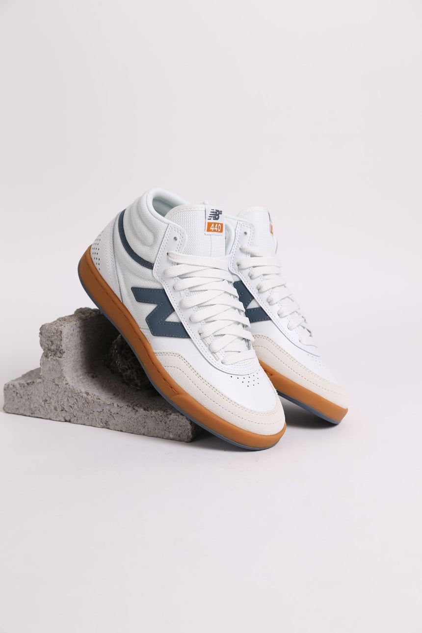 New Balance Numeric 440V2 HJC High - White Blue - Spin Limit Boardshop