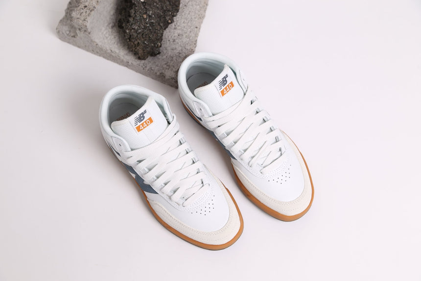 New Balance Numeric 440V2 HJC High - White Blue - Spin Limit Boardshop