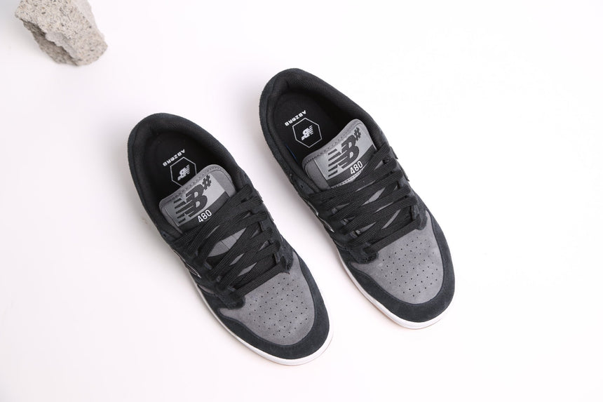 New Balance Numeric 480 - Black Grey - Spin Limit Boardshop