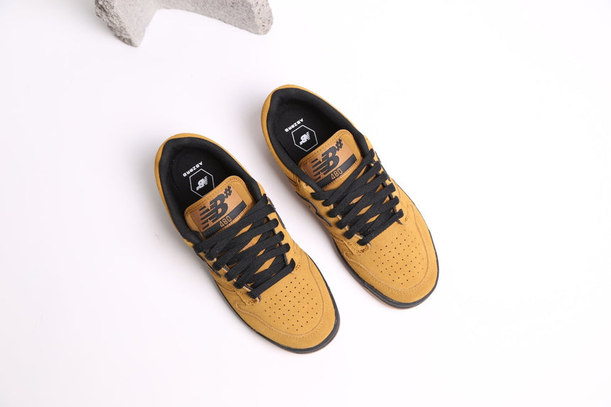 New Balance Numeric 480 - Wheat Brown - Spin Limit Boardshop