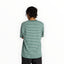 New Balance Numeric Thin Stripe Tee - Turquoise - Spin Limit Boardshop