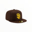 New Era Cap 59Fifty Fitted Kids - MLB San Diego Padres Brown - Spin Limit Boardshop