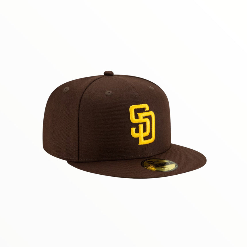 New Era Cap 59Fifty Fitted Kids - MLB San Diego Padres Brown - Spin Limit Boardshop