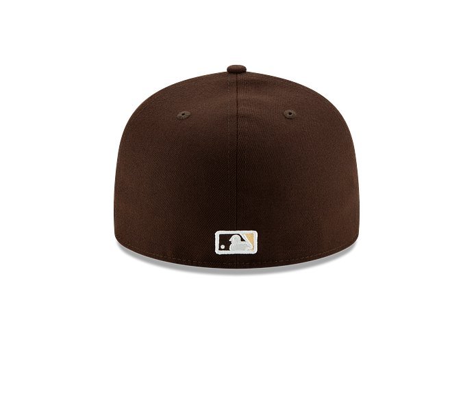 New Era Cap 59Fifty Fitted Kids - MLB San Diego Padres Brown - Spin Limit Boardshop