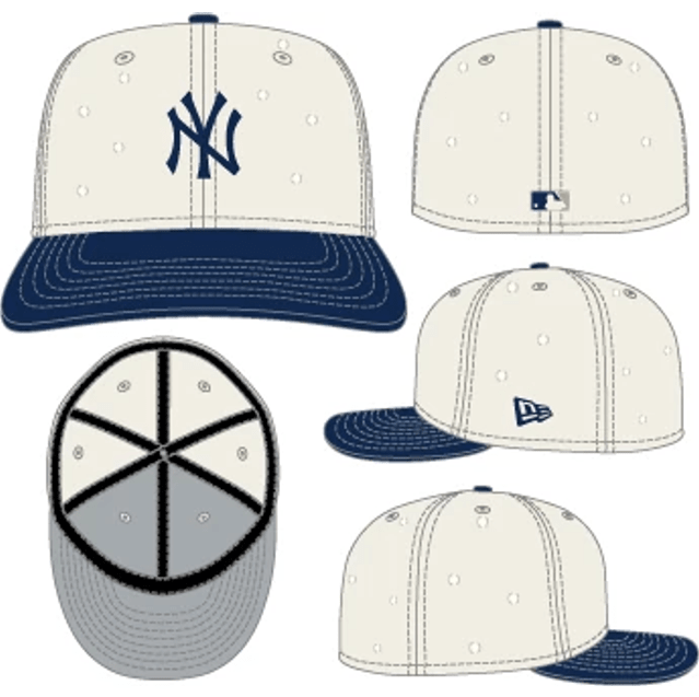 New Era Cap 59Fifty Fitted - MLB New York Yankees Dot - Spin Limit Boardshop