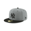 New Era Cap 59Fifty Fitted - MLB New York Yankees Grey - Spin Limit Boardshop