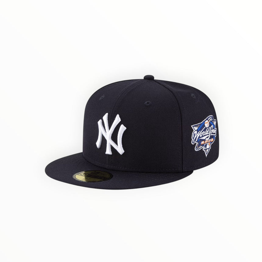 New Era Cap 59Fifty Fitted - MLB New York Yankees Navy World Series 00 - Spin Limit Boardshop