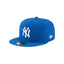 New Era Cap 59Fifty Fitted - MLB New York Yankees Royal Blue - Spin Limit Boardshop