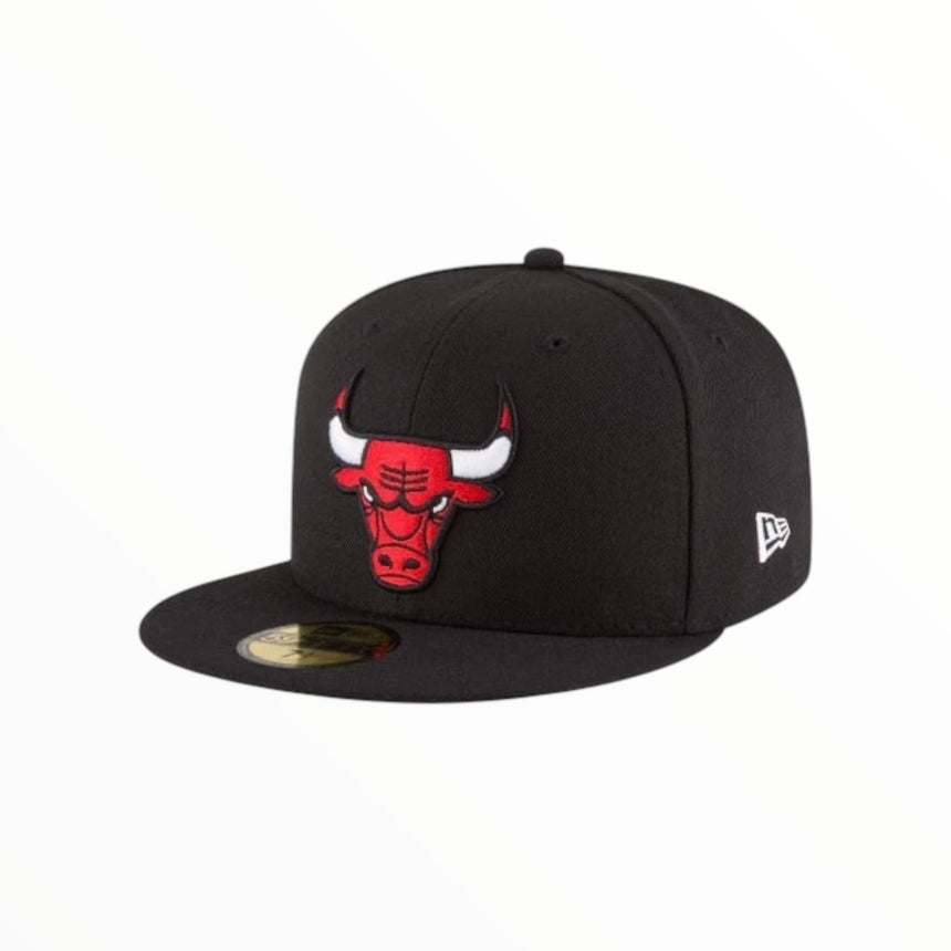 New Era Cap 59Fifty Fitted - NBA Chicago Bulls Black - Spin Limit Boardshop