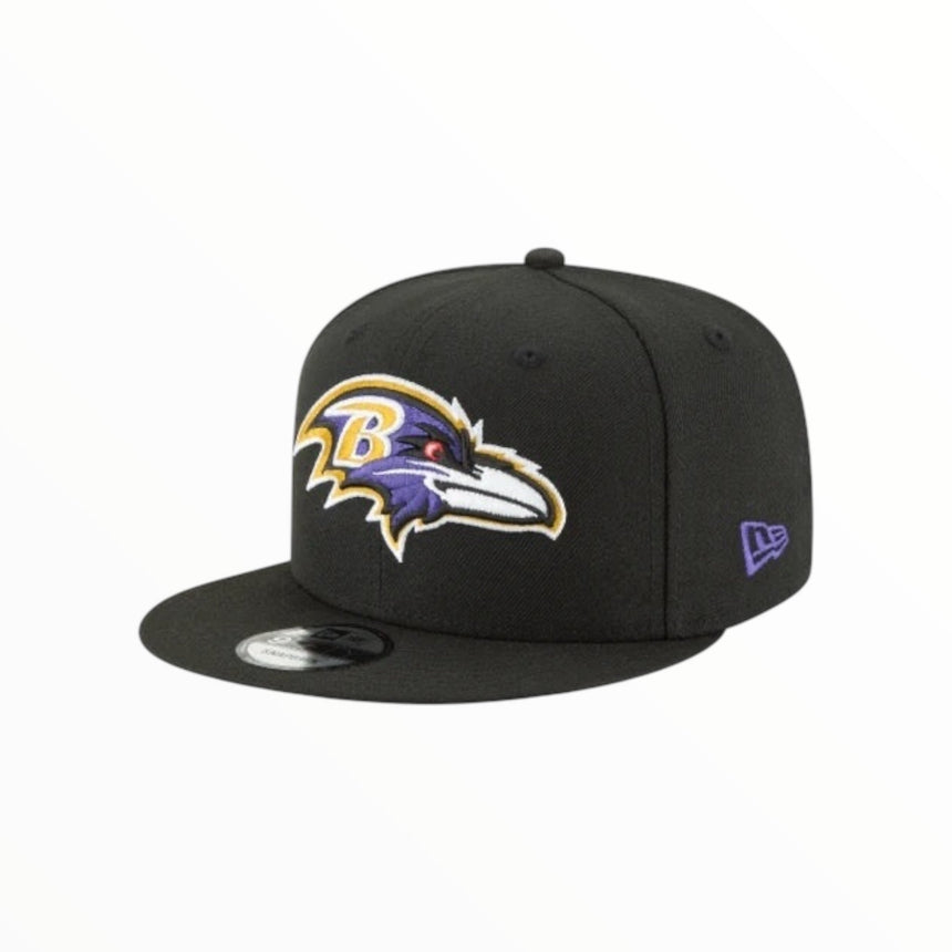 New Era Cap 59Fifty Fitted - NFL Baltimor Ravens Black - Spin Limit Boardshop